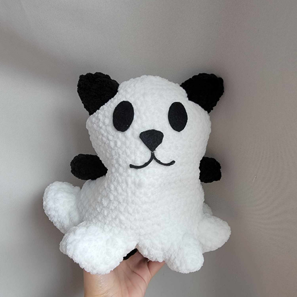 Mini Ghost Kitty Plushie